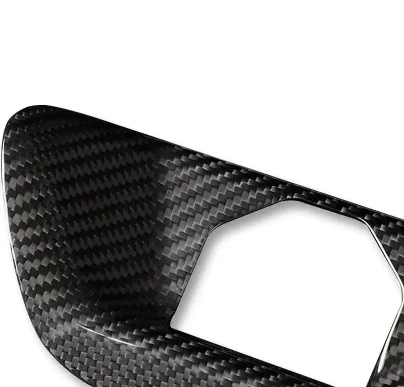 A90 Toyota Supra Carbon Fibre Rear Boot Lock Cover