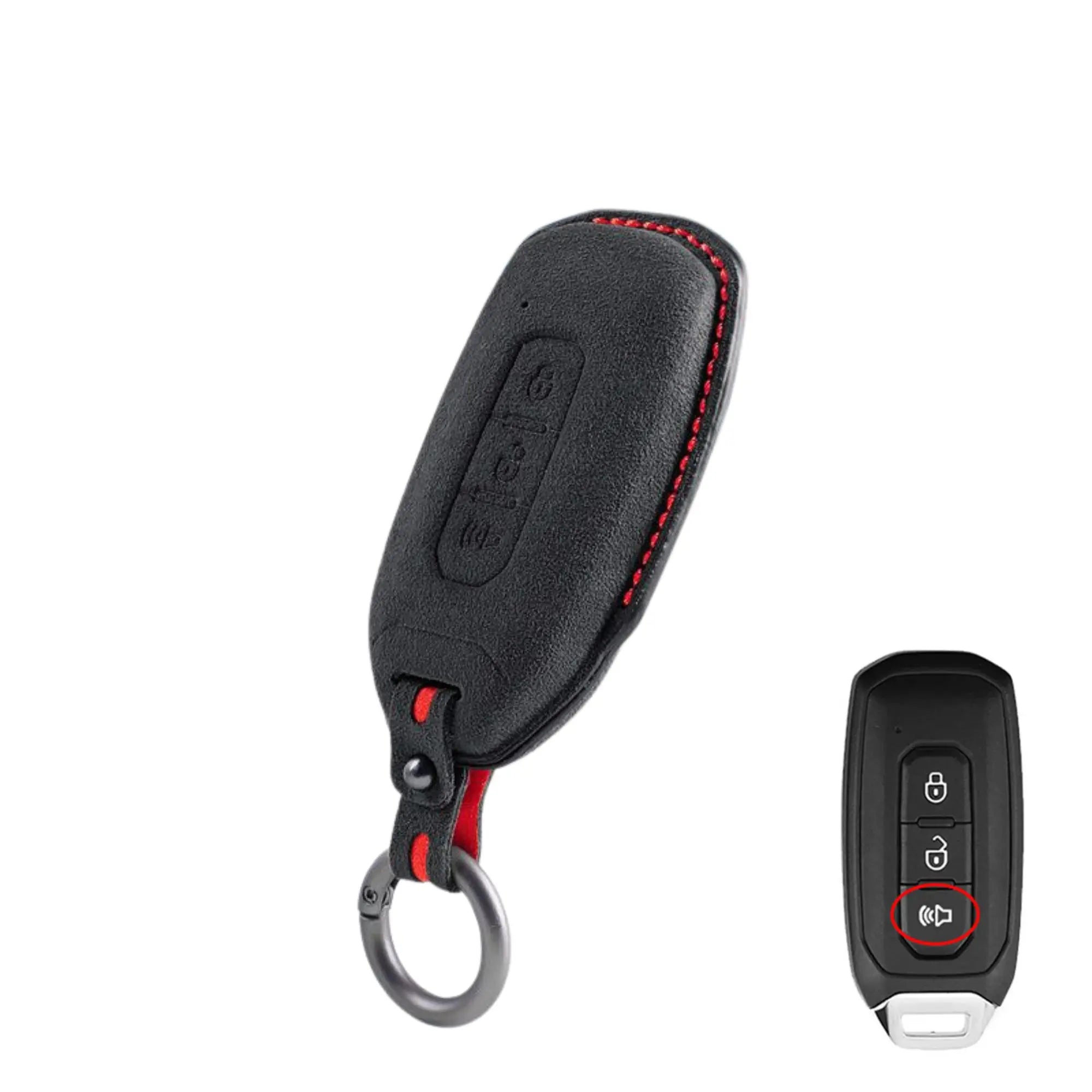 Ford Key Cover - Alcantara - Type D