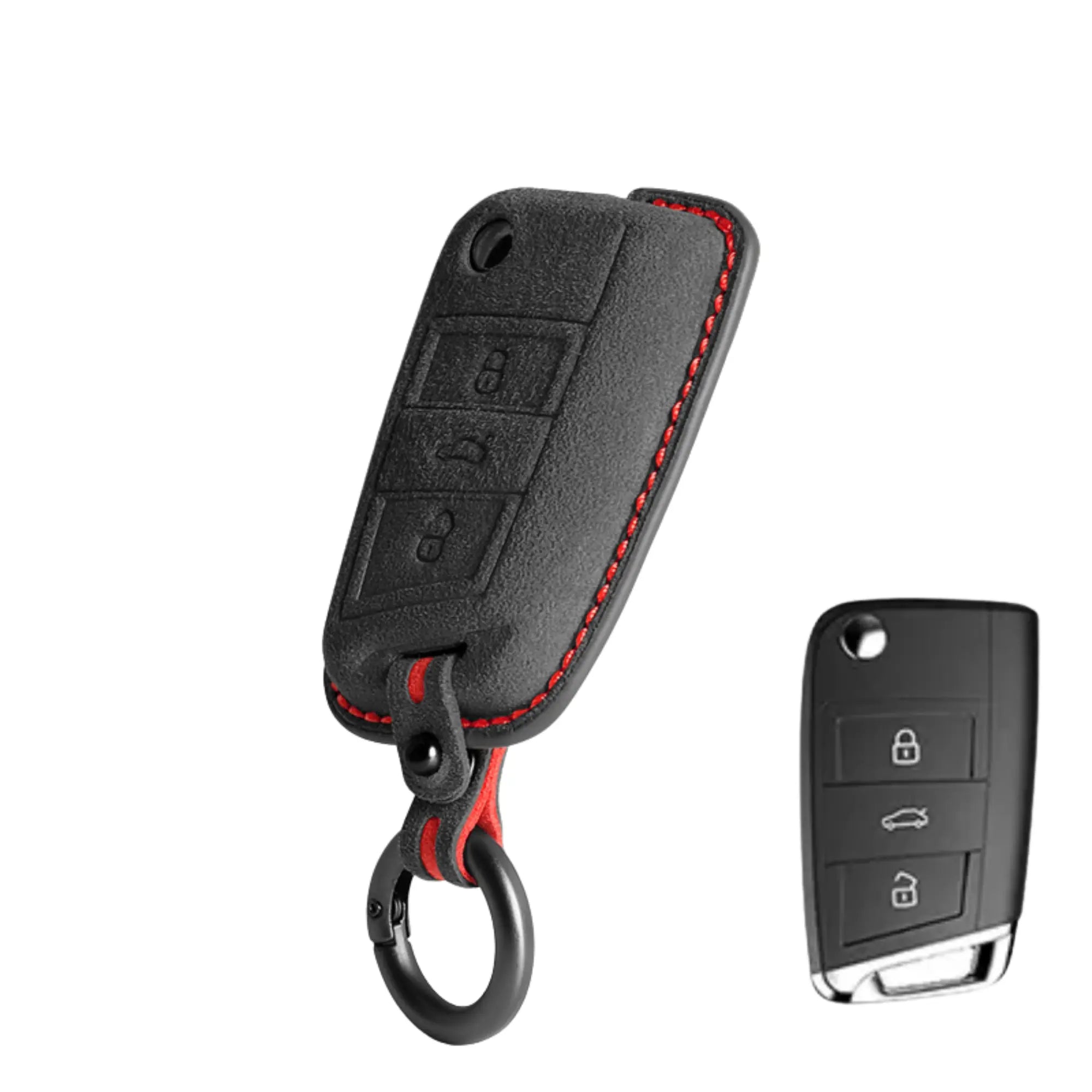 Škoda Key Cover - Alcantara - Type B