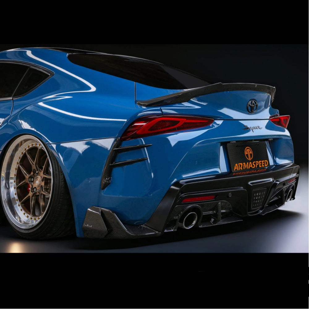 Armaspeed Toyota Supra A90 MK5 ARMASPEED Dry Carbon Fibre Rear Diffuser