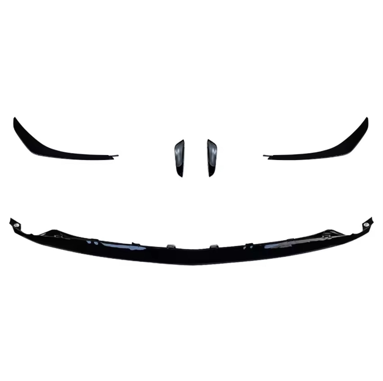 Mercedes Benz GLA (H247) Front Lip & Canards Kit AMG Line
