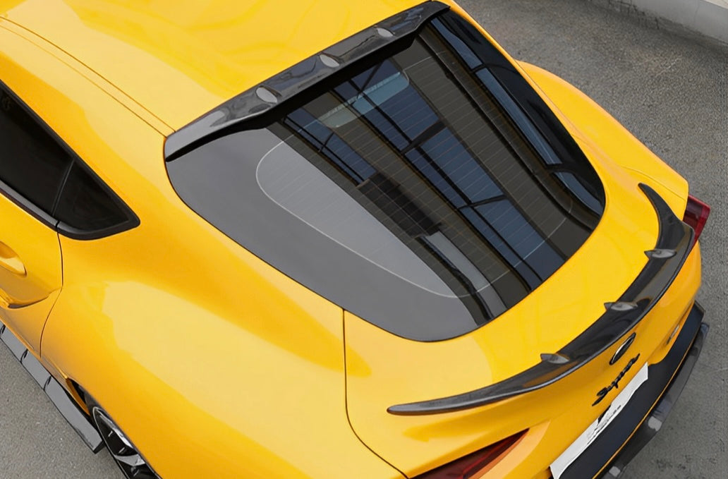 A90 Toyota Supra MK5 Manta Design Duckbill Carbon Fibre Rear Spoiler (19-25)