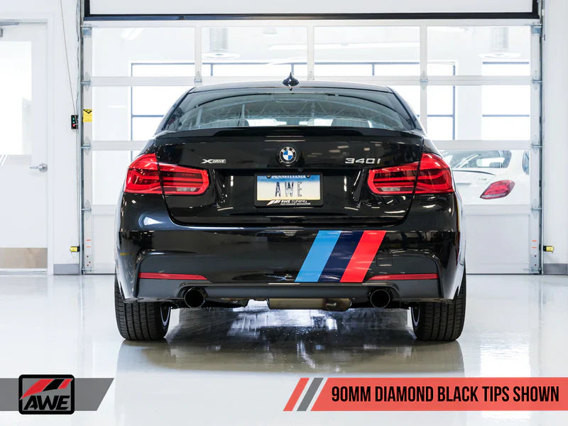 AWE Tuning BMW F3X 340i | 440i Touring Edition Axle-Back Exhaust