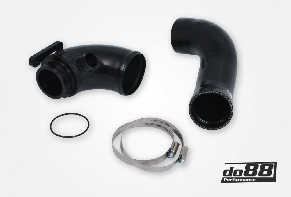 do88 VAG 1.8/2.0 TSI (MQB) TURBO INLETPIPE, BLACK HOSE, OEM TURBO, OEM AIRBOX