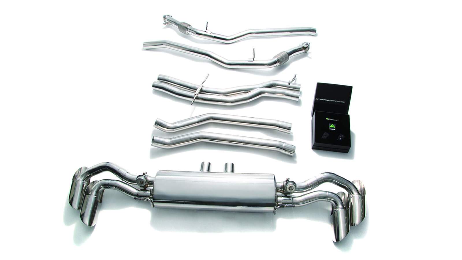 Armytrix Stainless Steel Valvetronic Cat Back Exhaust System Lamborghini URUS 18+