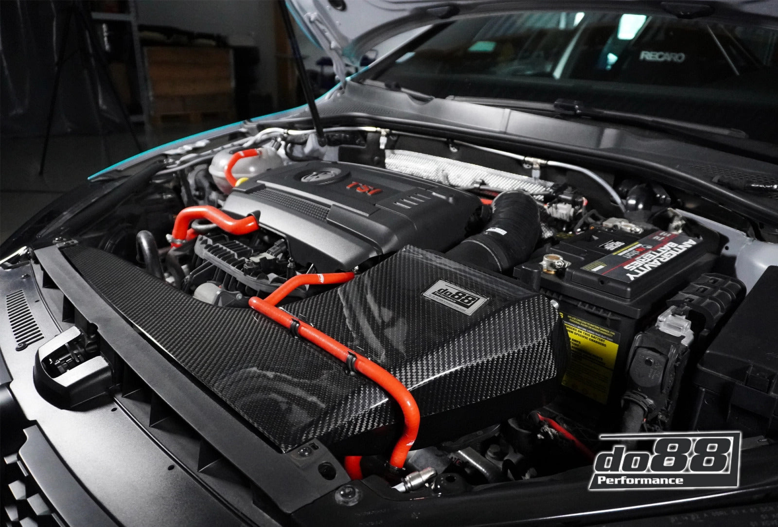 do88 V2 CARBON FIBER AIR INTAKE SYSTEM FOR VW GOLF MK 7/8, AUDI A3/S3 8V/8Y, CUPRA, SKODA 2013-ON