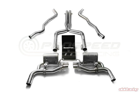 Armytrix Stainless Steel Valvetronic Cat Back Exhaust System Mercedes C63 W205 15+