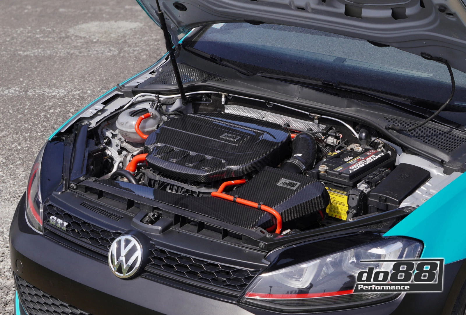 do88 VW Golf MK7 GTI / R Carbon fiber engine cover - MK-110