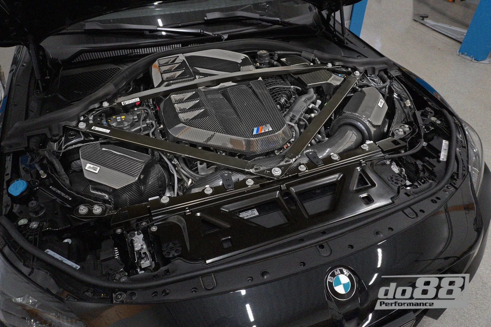do88 Carbon fiber engine cover, BMW M2 M3 M4 G80 G82 G87 (S58) - MK-160-1