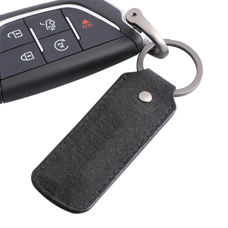 Alcantara Keychain detail