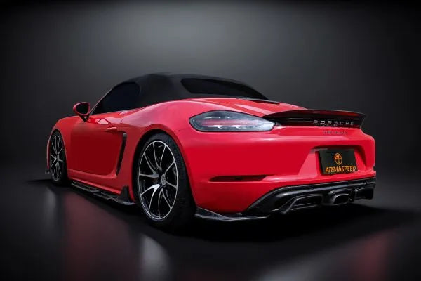 Armaspeed Porsche 718 Cayman and Boxster Carbon Fibre Side Skirts