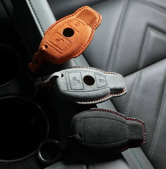 Mercedes Key Cover - Alcantara (Suede)