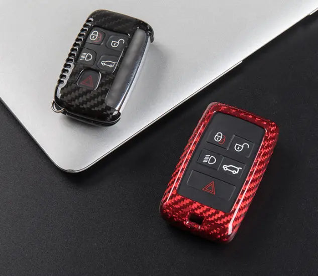 Jaguar Key Cover - Carbon Fiber - Type B
