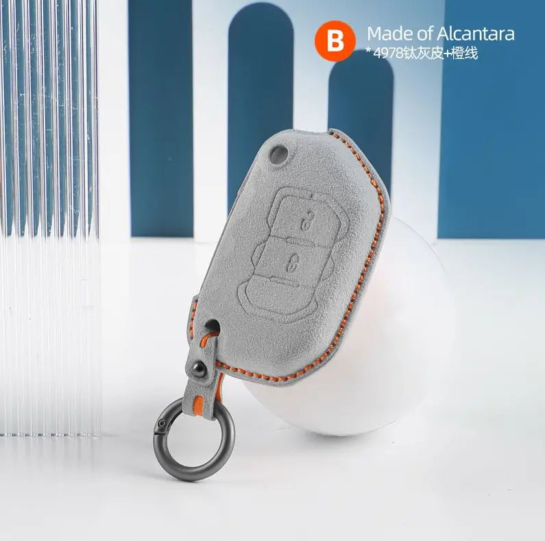 Jeep Key Cover - Alcantara - Type C