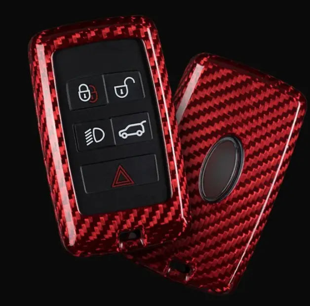 Jaguar Key Cover - Carbon Fiber - Type B