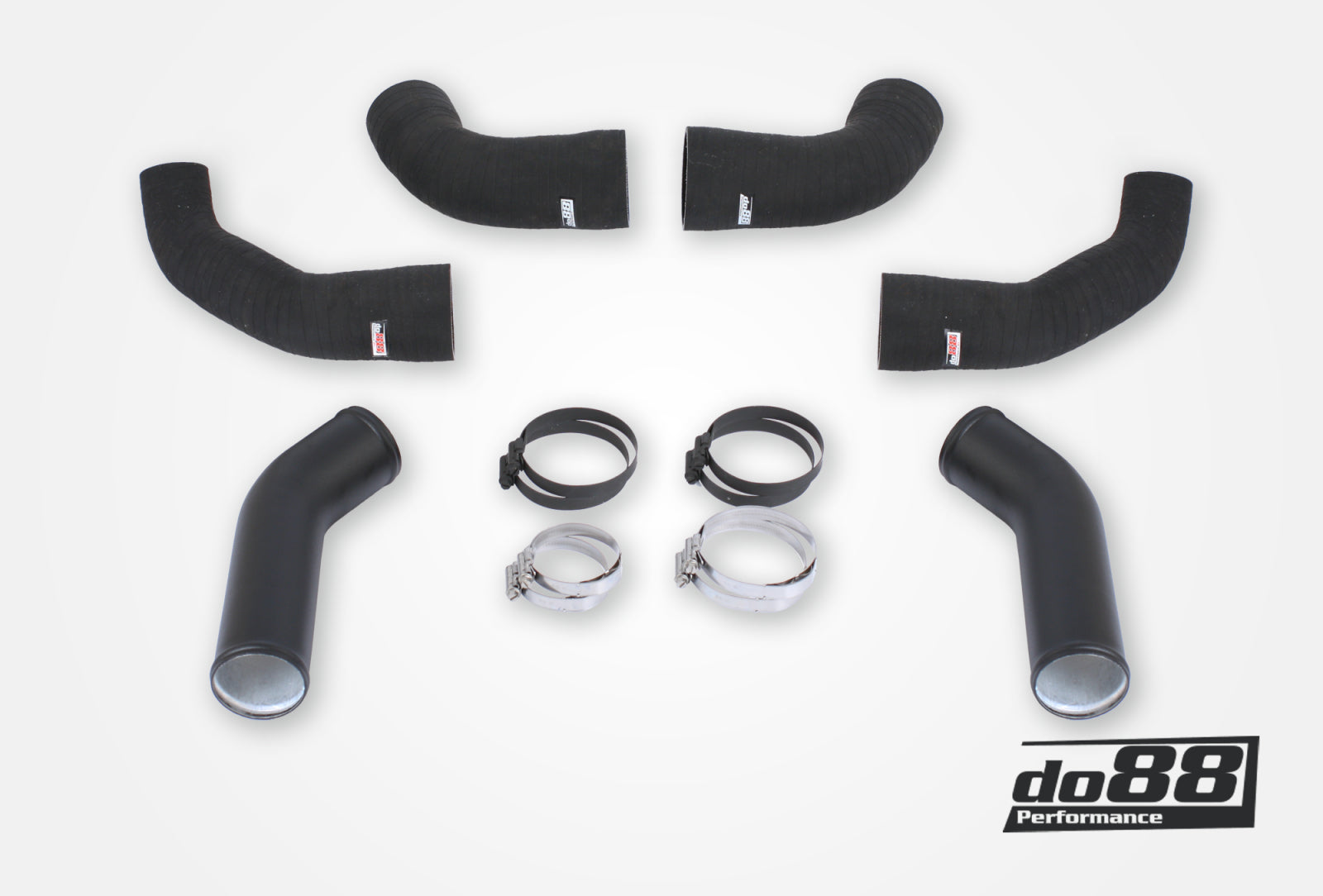 do88 Porsche 911 Turbo / Carrera (992) intercooler pipe kit, OE IC - TR-310-SST-OE