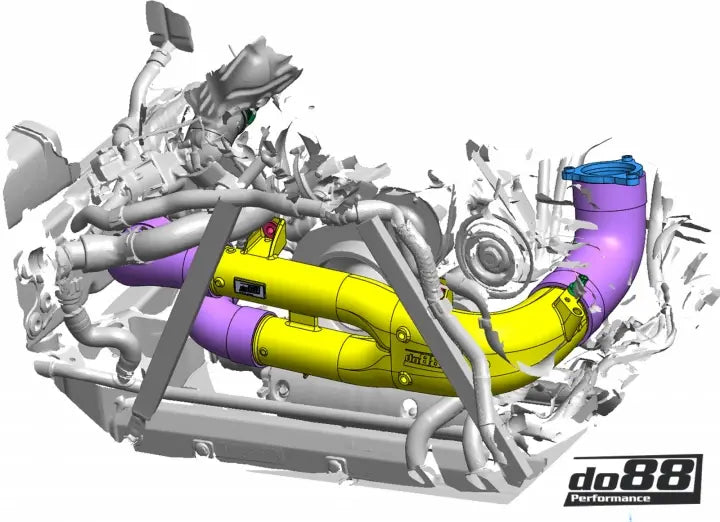 do88 Pressure pipe, BMW M2 M3 M4 G80 G82 G87 (S58)