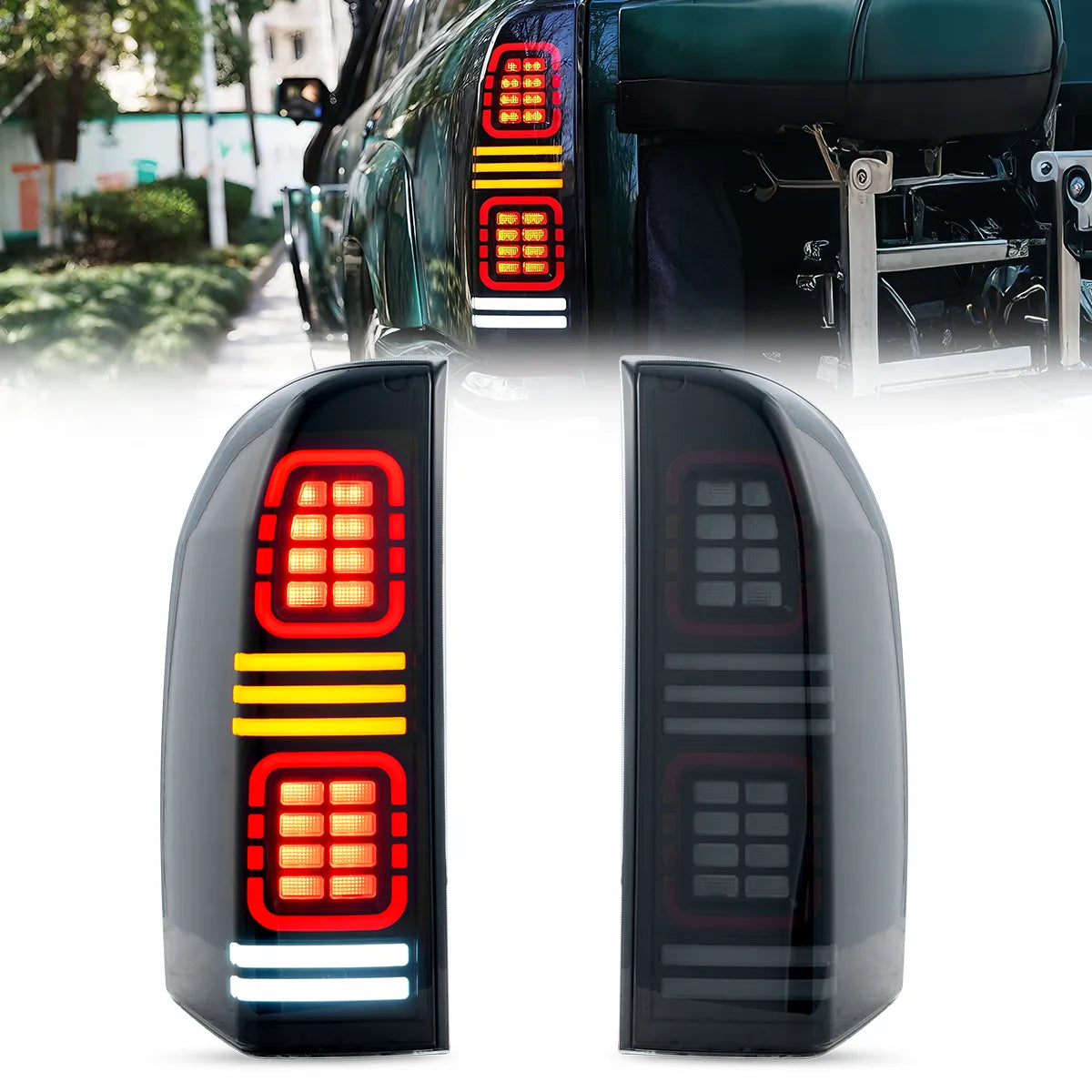 LED Tail Lights For 2005-2022 Nissan Patrol (Y61)