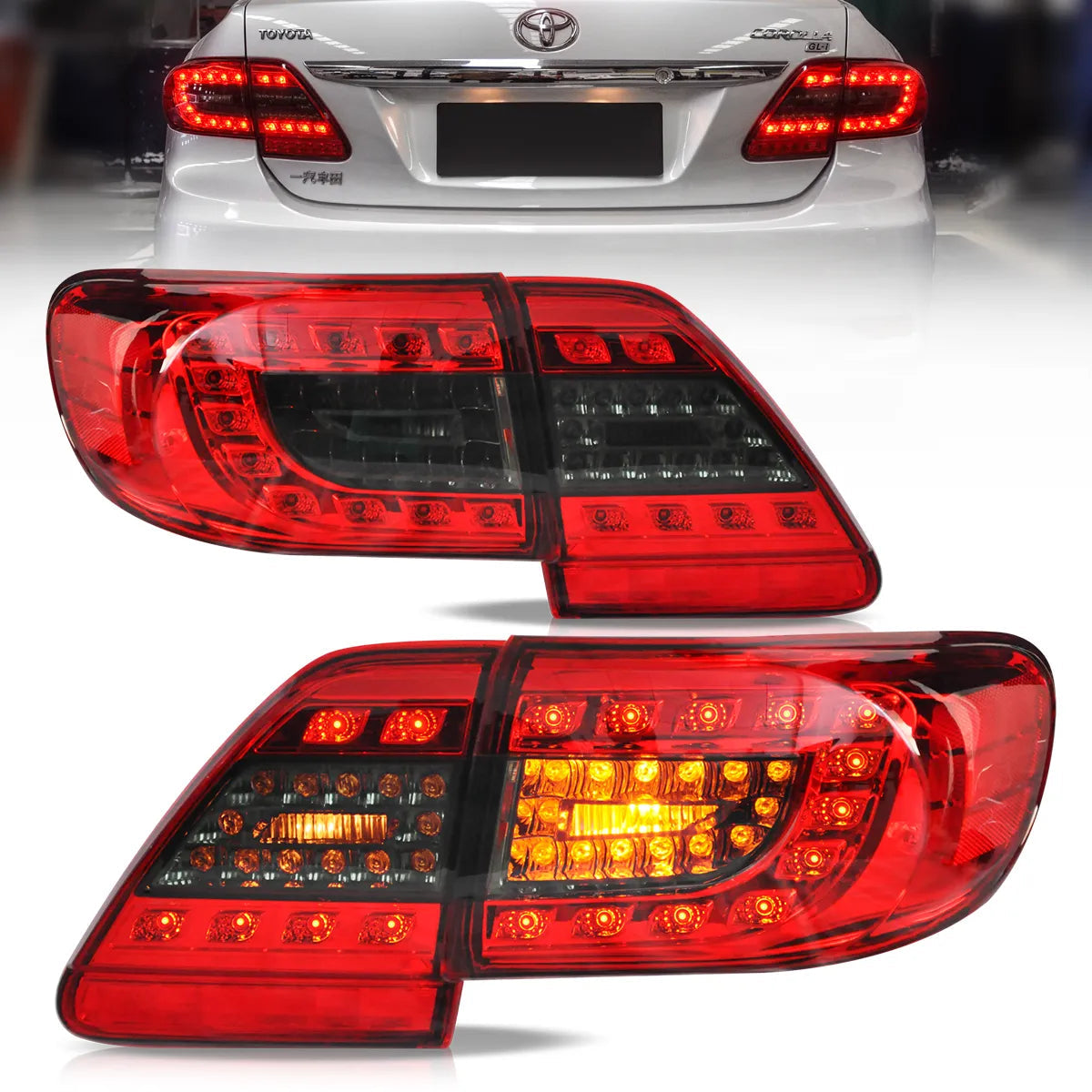 LED Tail Lights For 2011-2013 Toyota Corolla