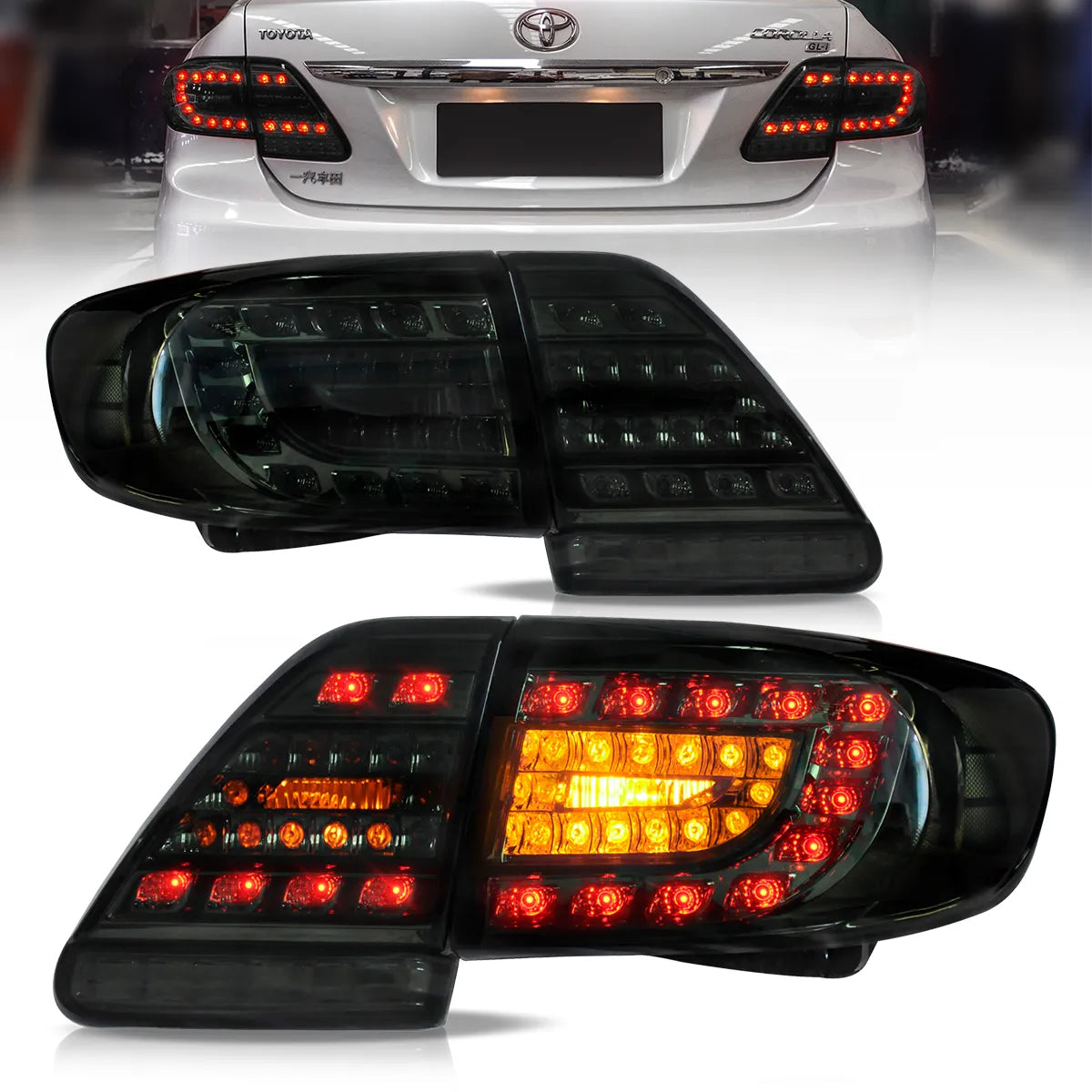 LED Tail Lights For 2011-2013 Toyota Corolla