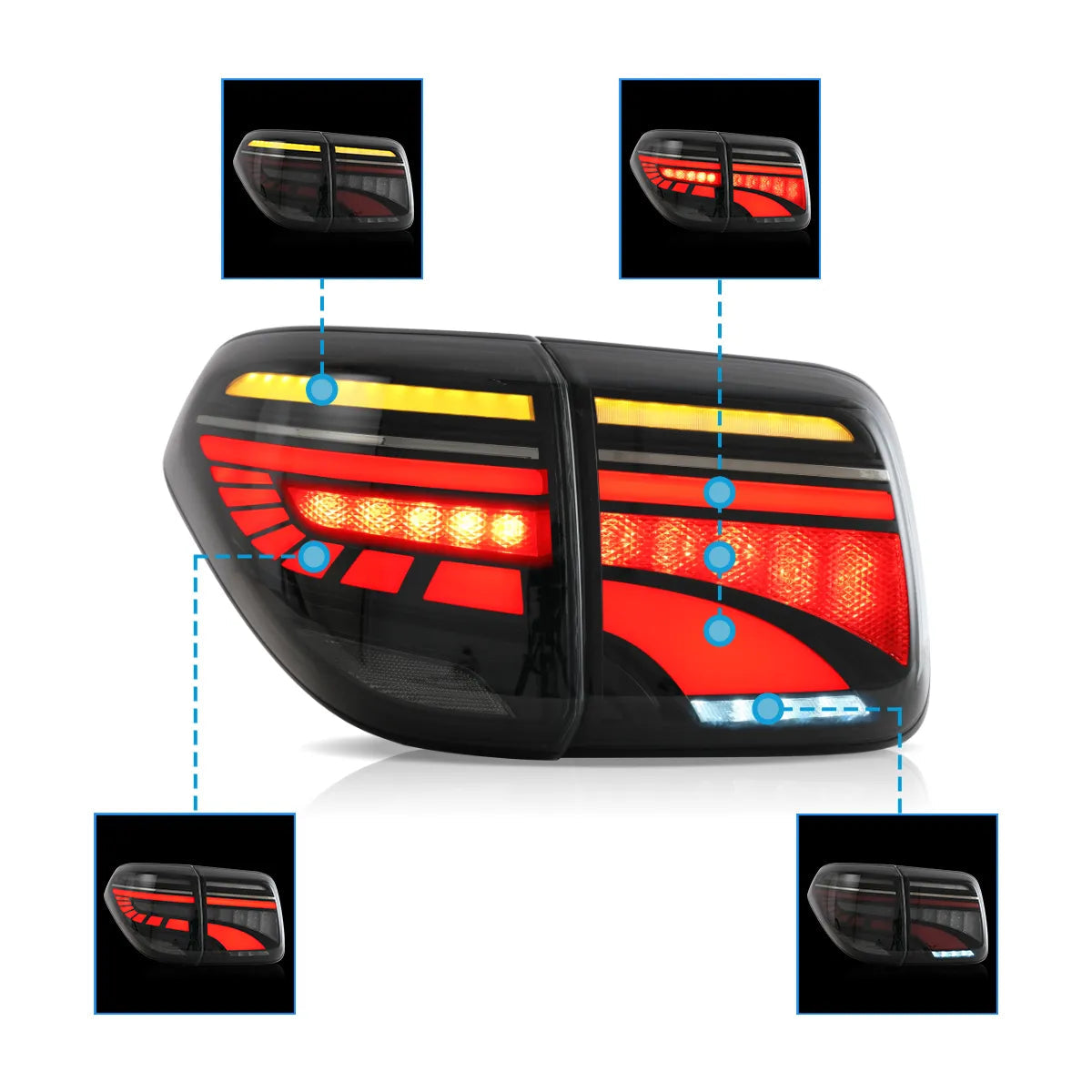LED Tail Lights For 2010-2019 Patrol & 2017-2020 Nissan Armada (Y62)