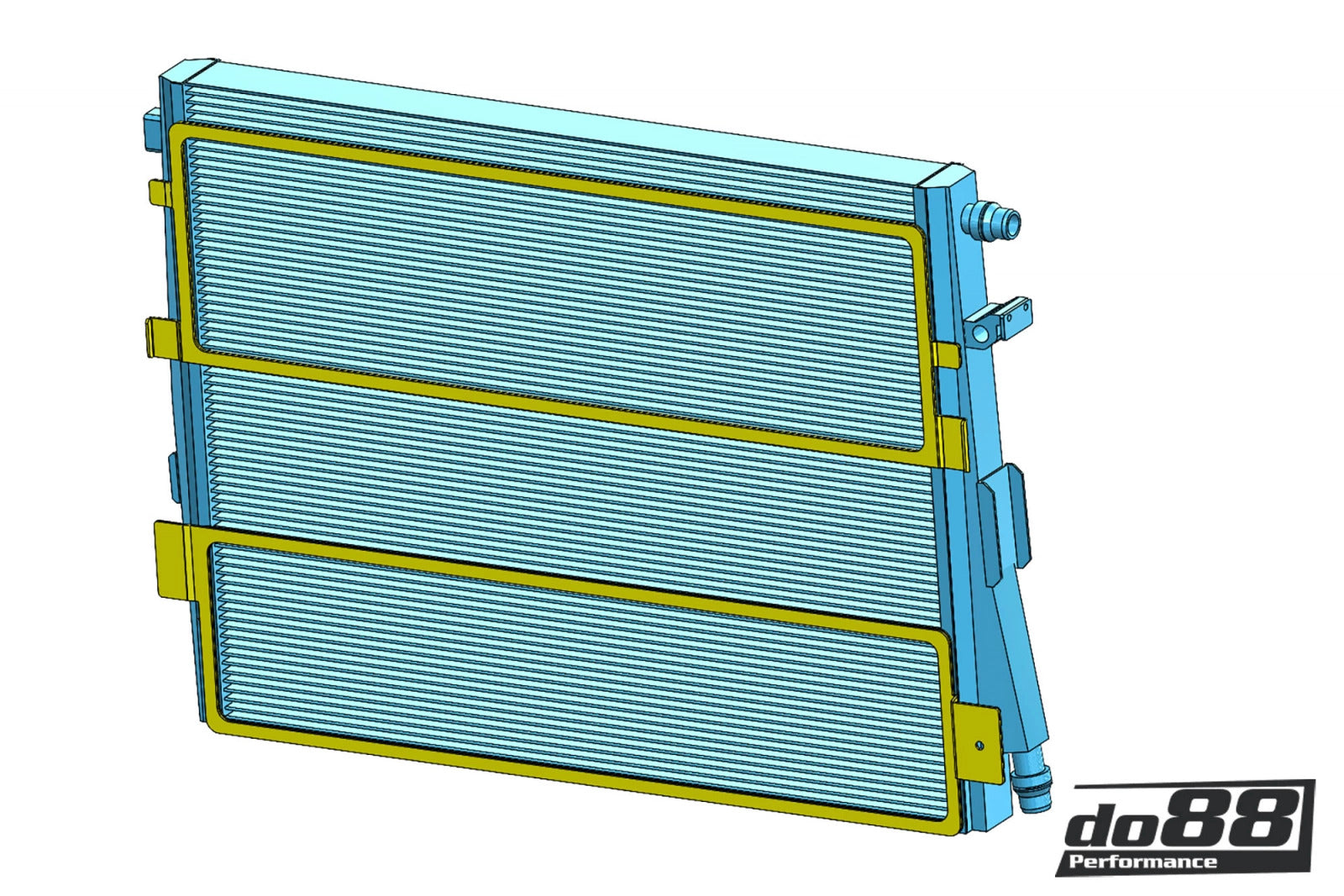 do88 Front Intercooler Radiator, BMW M2 M3 M4 G80 G82 G87 (S58) - WC-430