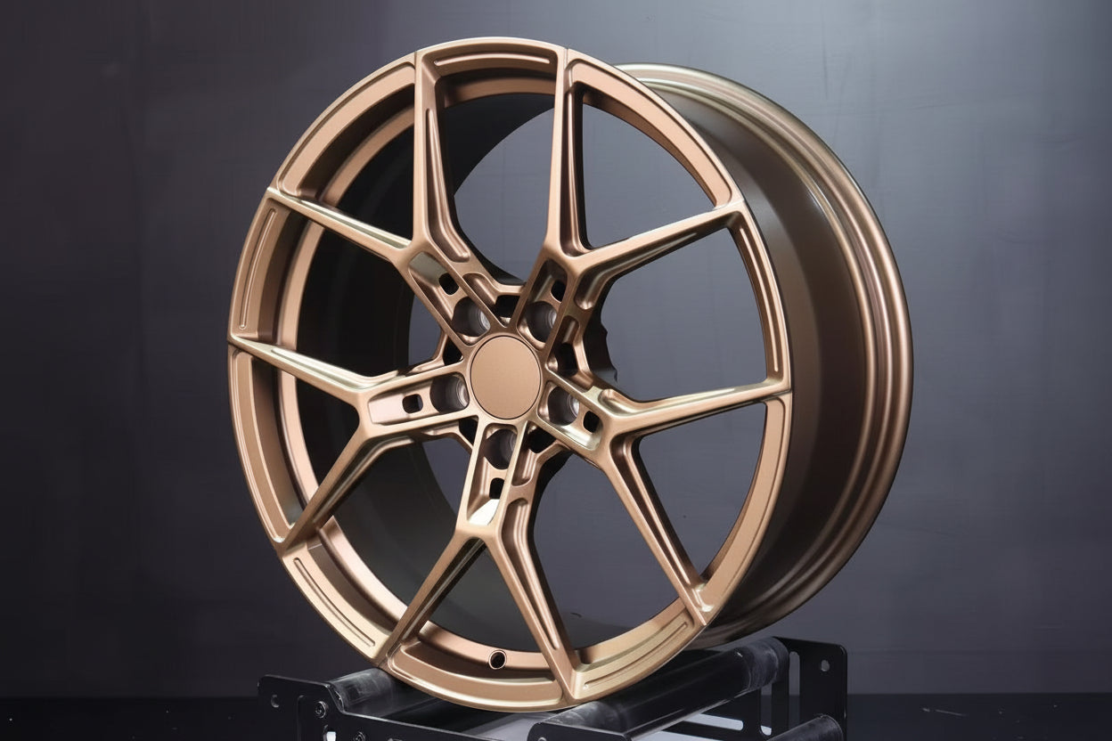 Custom Forged WWC RaceSpoke wheels