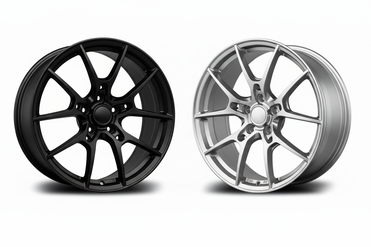 WWC G-Series – FlowForm Wheels – Matt Black Machined Lip