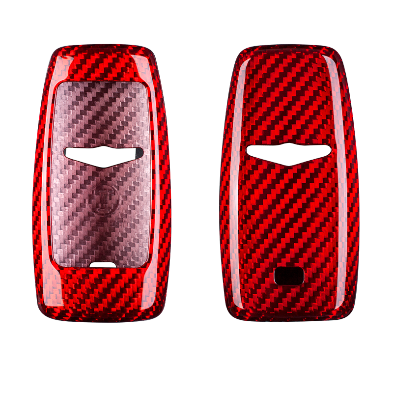 Genesis Carbon Fiber Key Cover – GV70 / GV80 / GV90