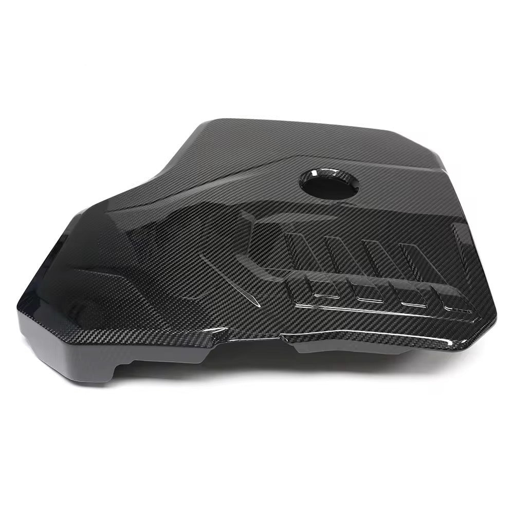 A90 Toyota Supra B48 Carbon Fibre Engine Cover