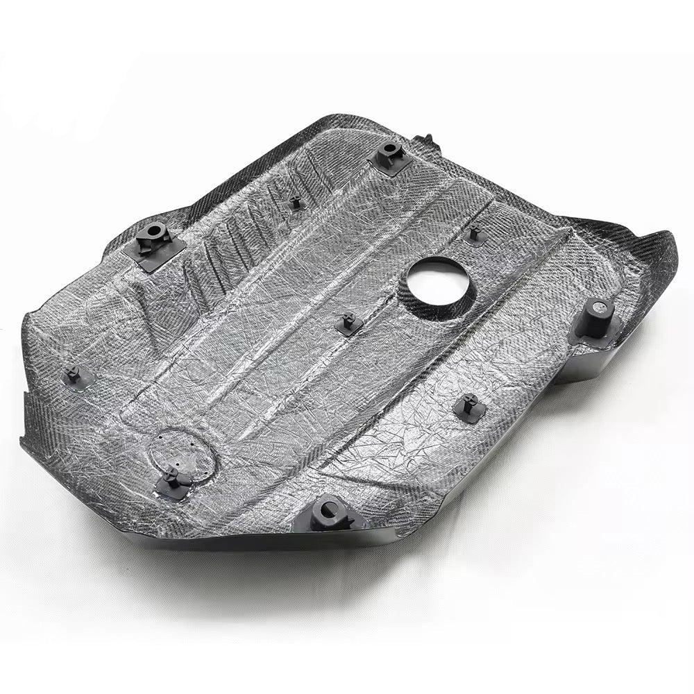 A90 Toyota Supra MK5 B58 Forged Carbon Fibre Engine Cover