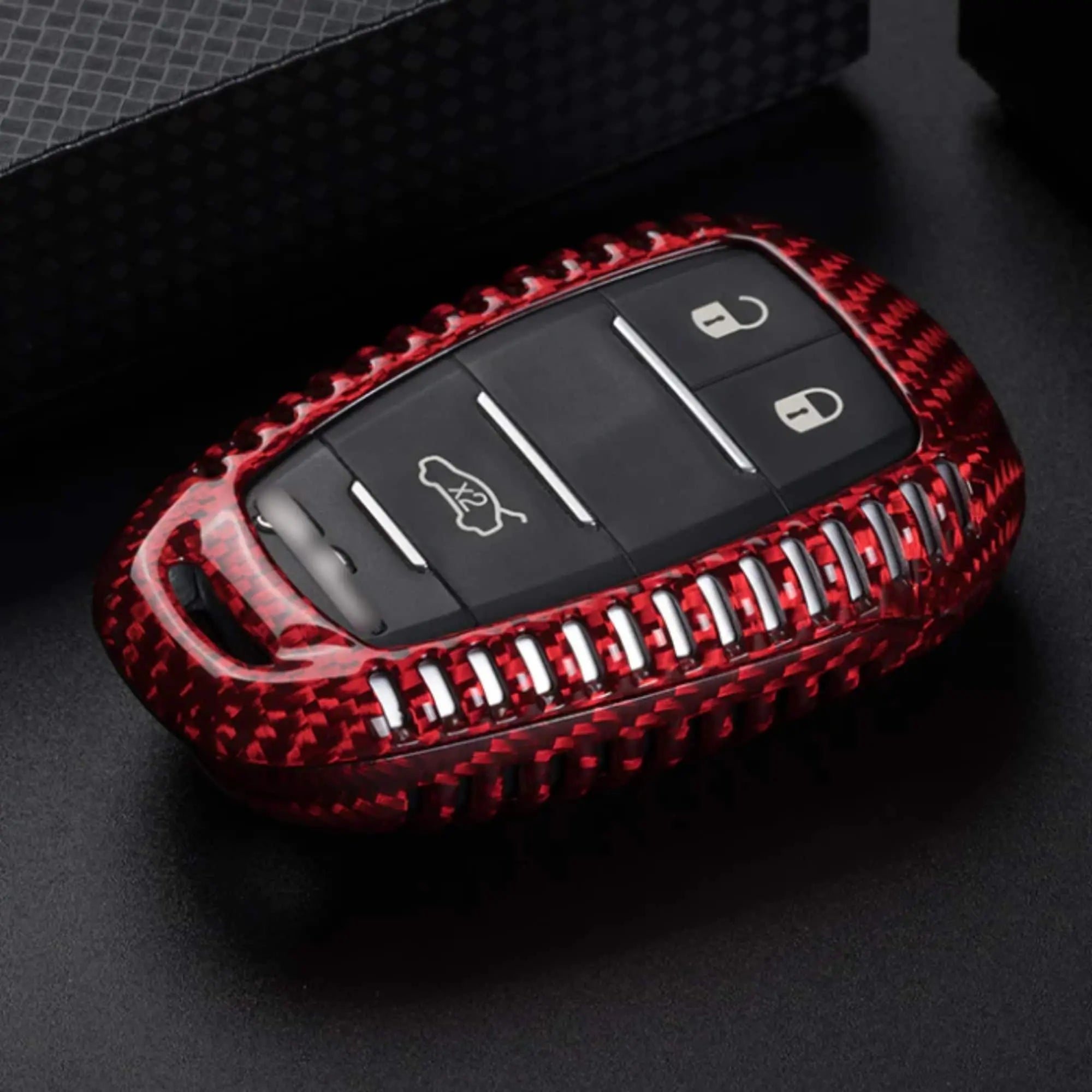 Alfa Romeo Key Cover - Carbon Fiber - Type A