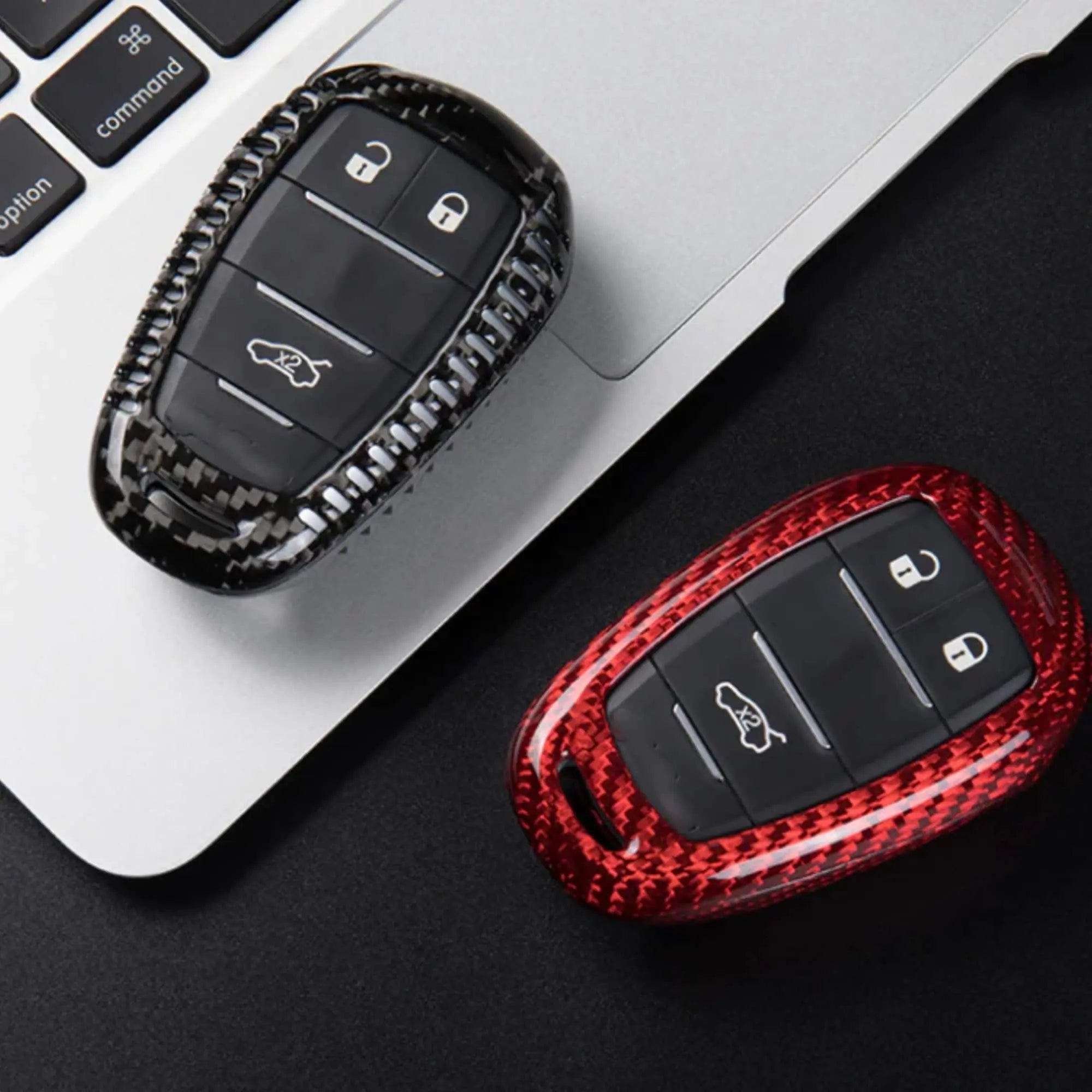 Alfa Romeo Key Cover - Carbon Fiber - Type A