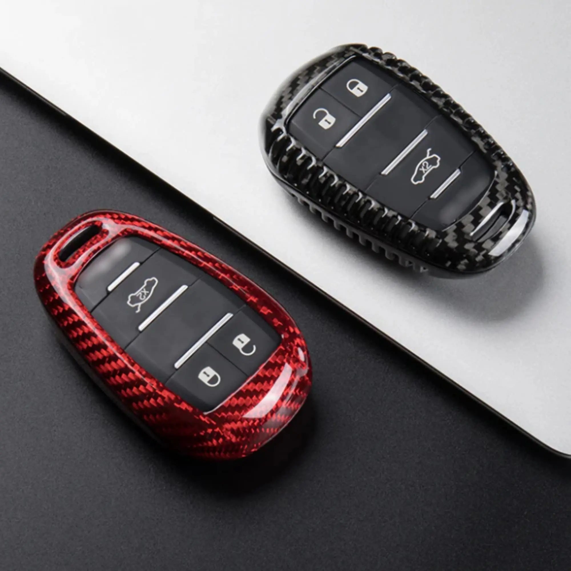 Alfa Romeo Key Cover - Carbon Fiber - Type A