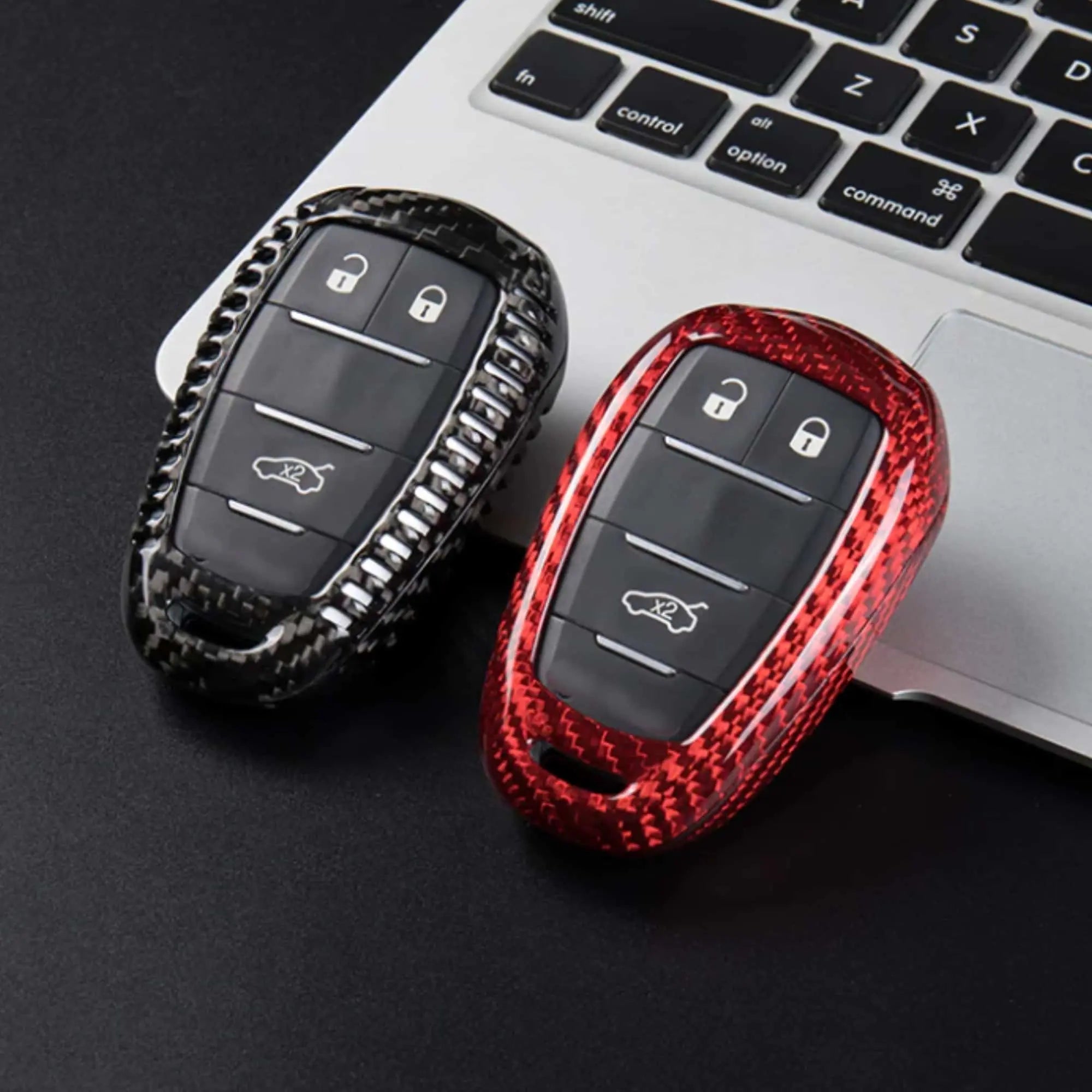 Alfa Romeo Key Cover - Carbon Fiber - Type A