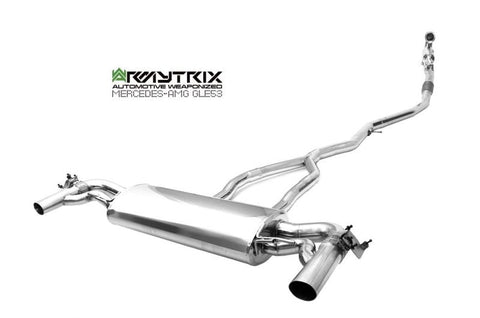 Armytrix Stainless Steel Valvetronic Cat Back Exhaust System Mercedes GLE450 W167 19+