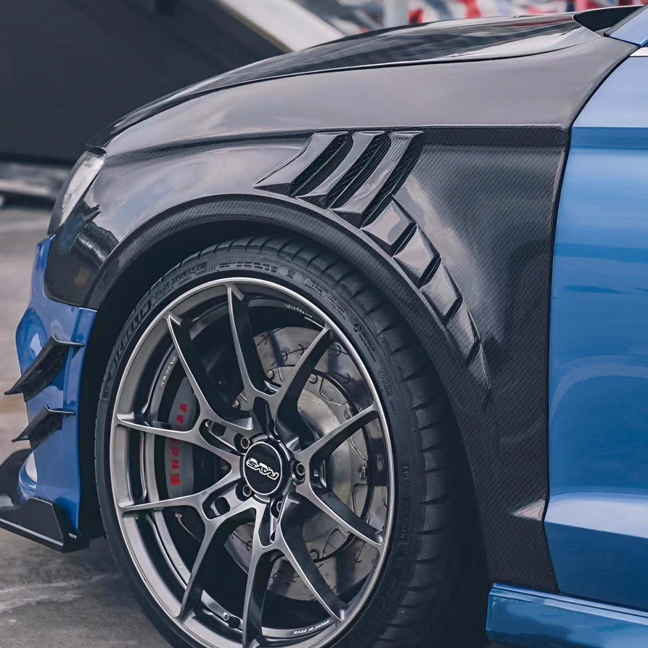 Audi A3/S3 Carbon Fibre Front Fenders