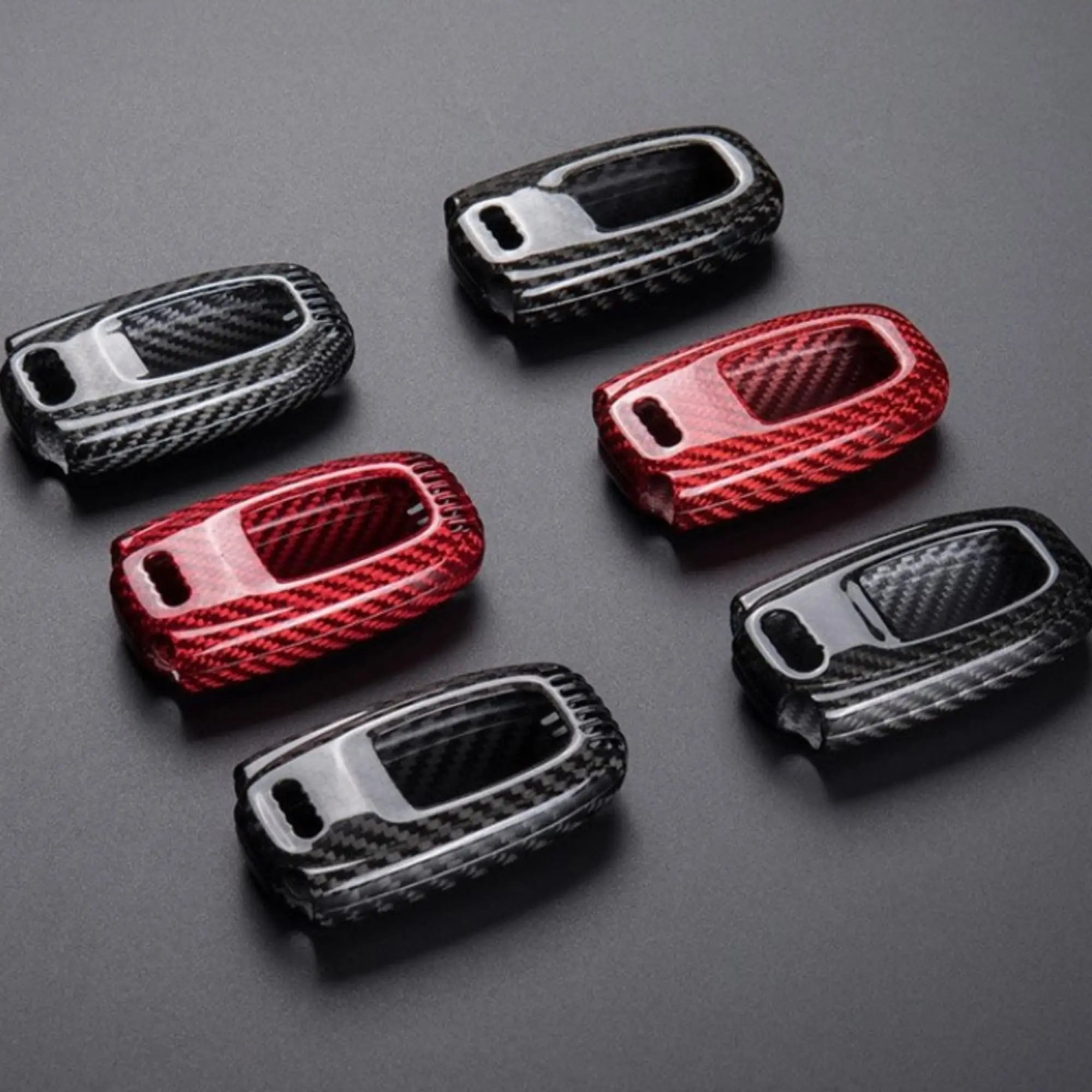 Audi Key Cover – Carbon Fiber - Style A