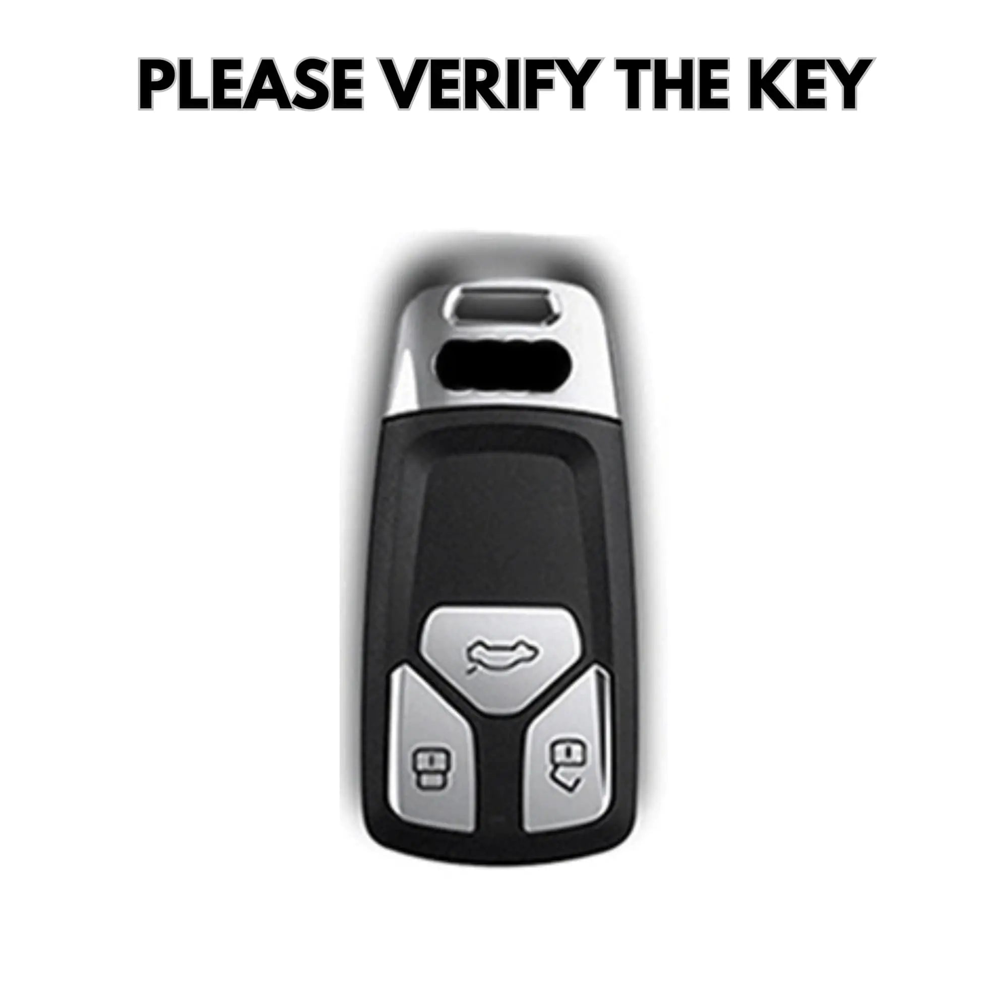 Audi Key Cover – Carbon Fiber - Style B