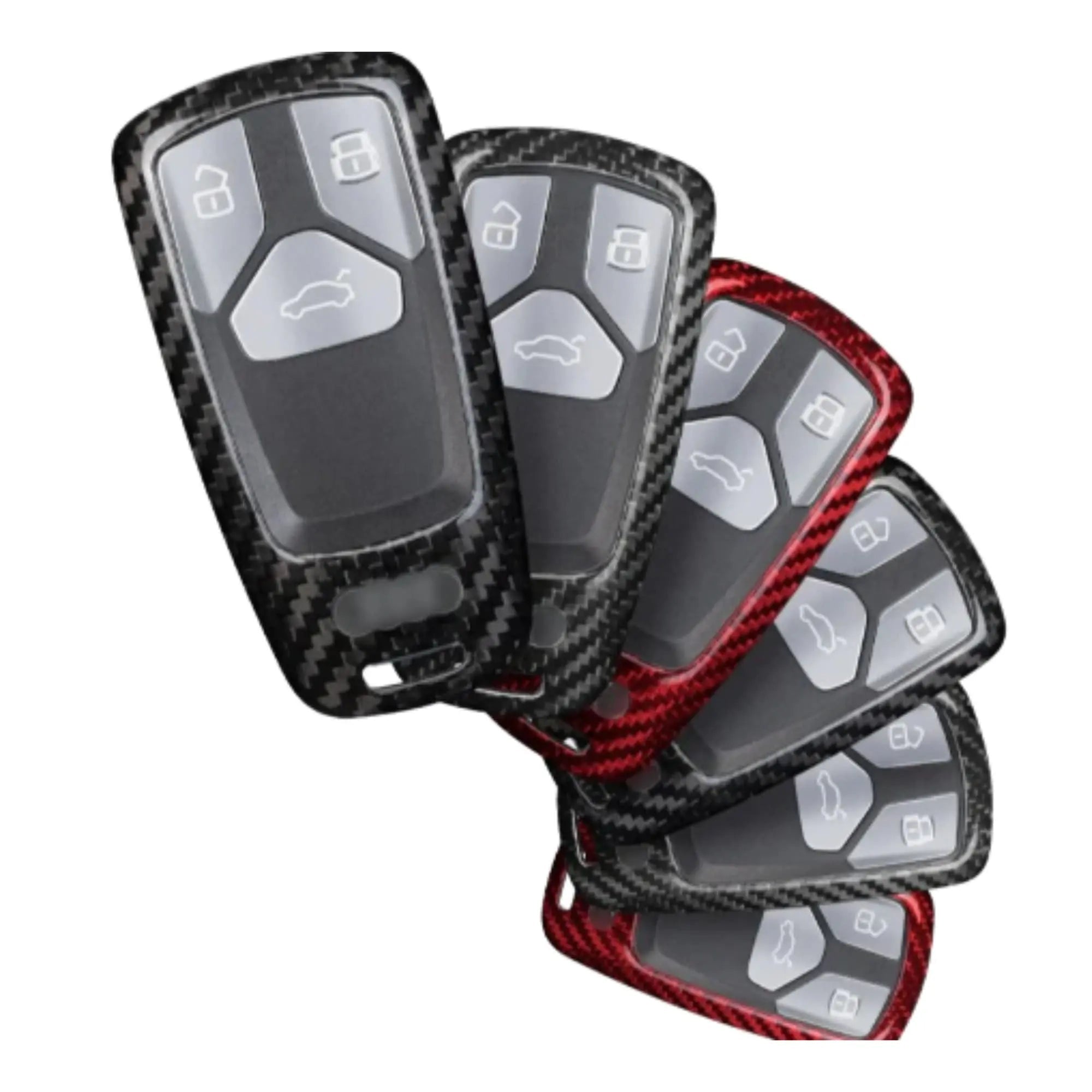 Audi Key Cover – Carbon Fiber - Style B