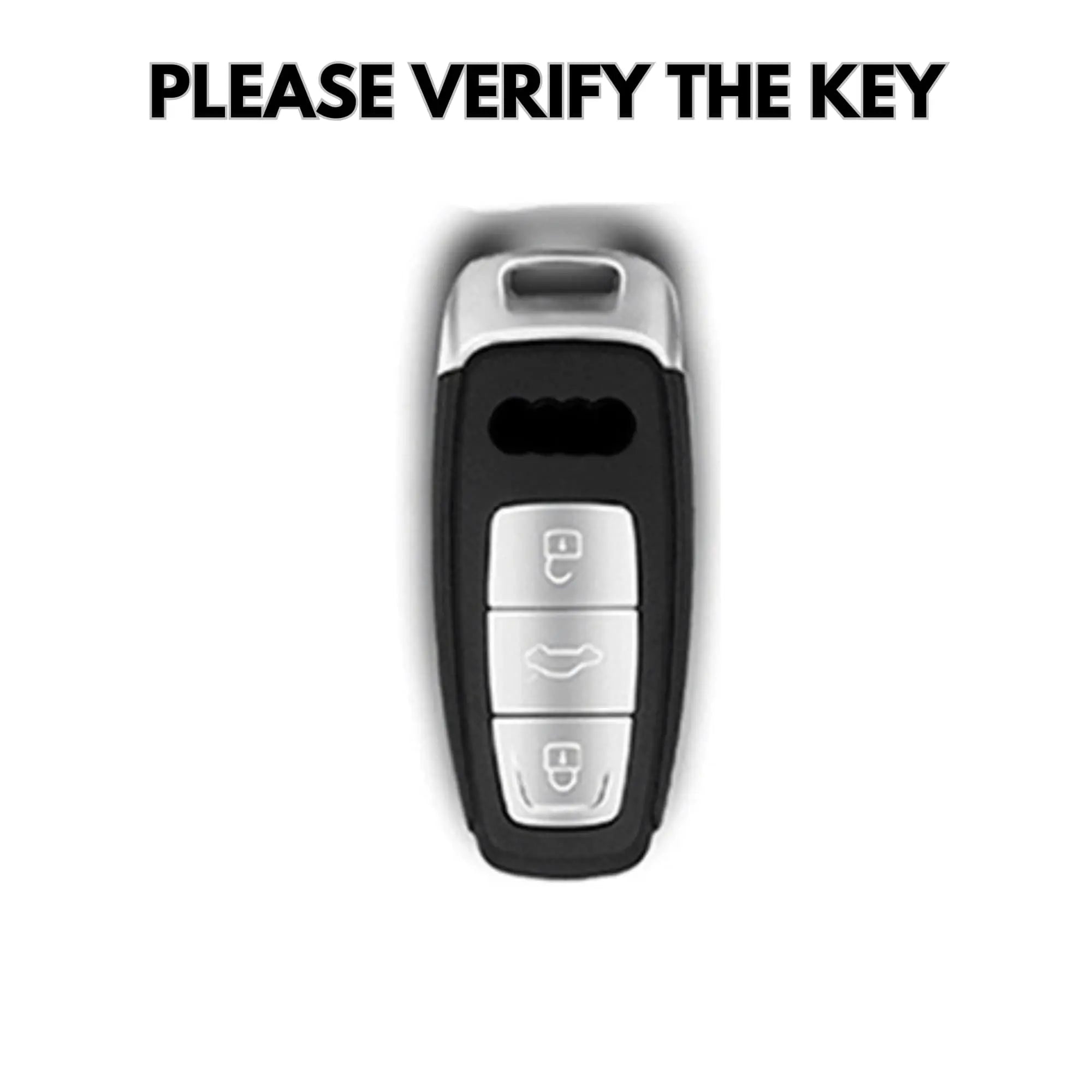 Audi Key Cover – Carbon Fiber - Style C