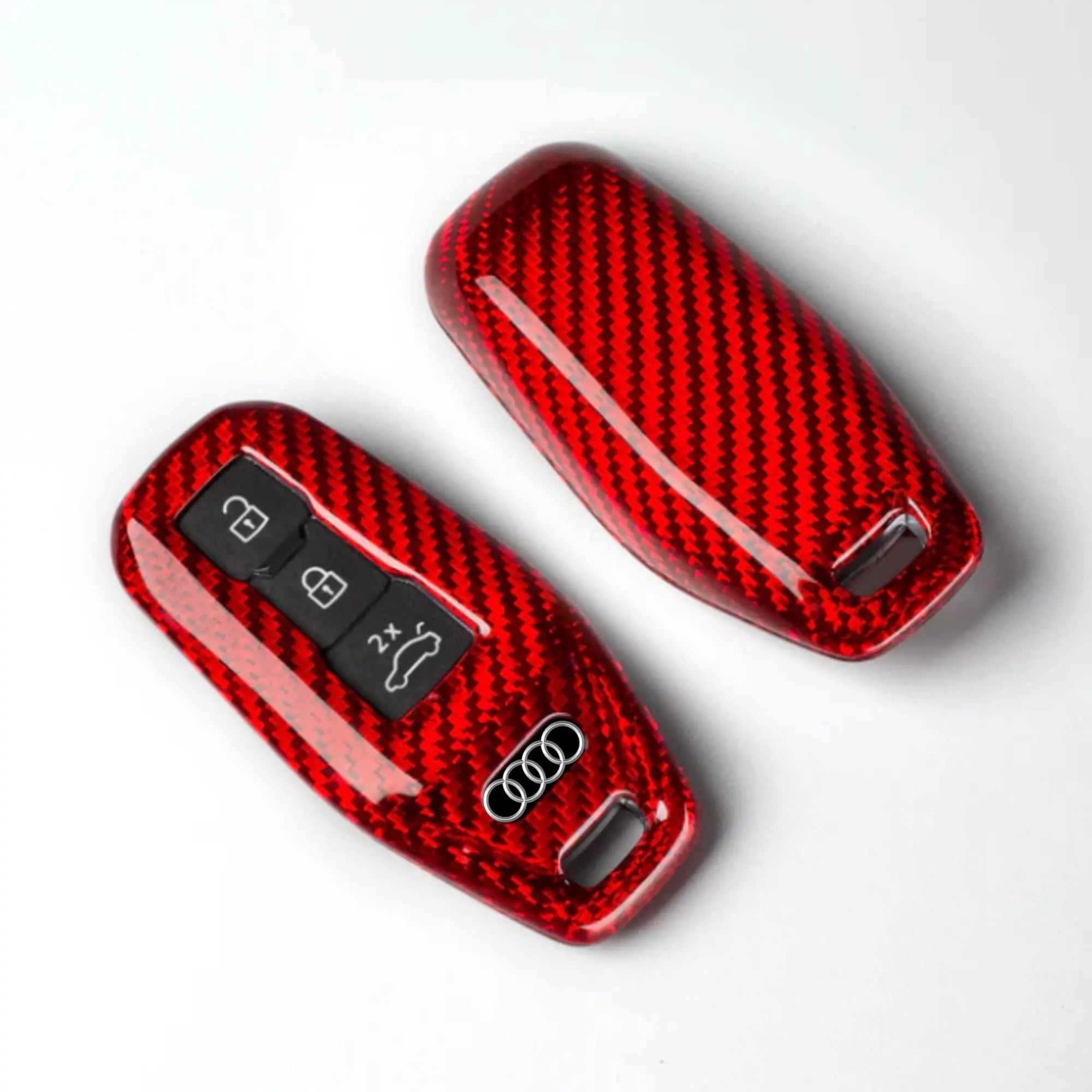 Audi Key Cover – Carbon Fiber - Type E