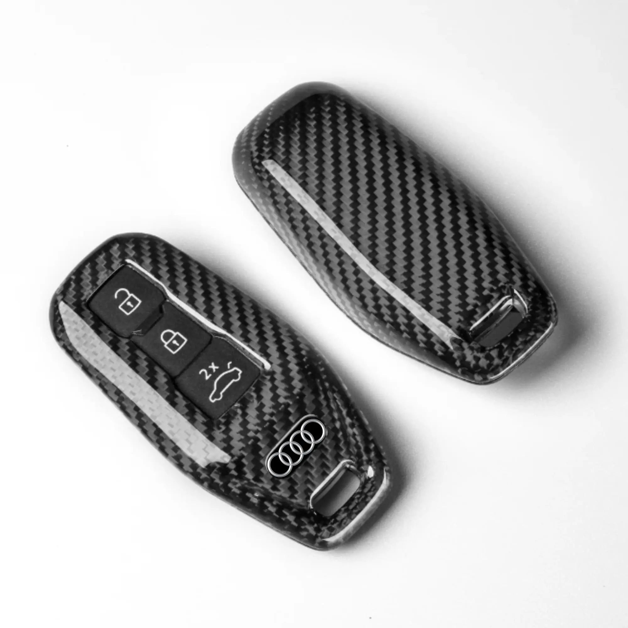 Audi Key Cover – Carbon Fiber - Type E
