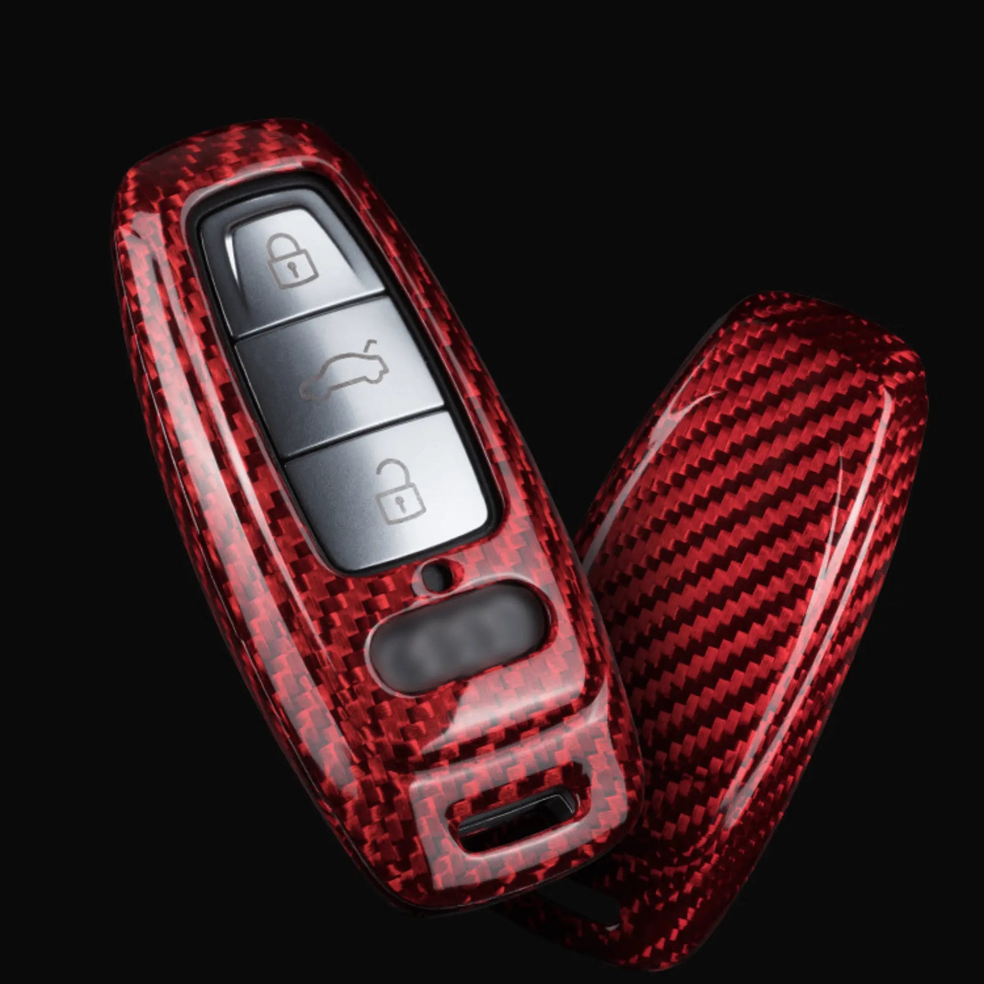Audi Key Cover - Carbon Fiber