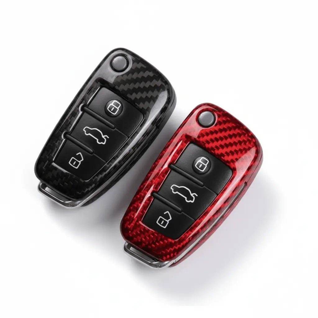 Audi Key Cover - Carbon Fiber