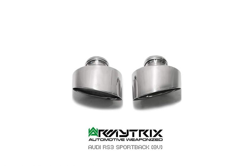 Armytrix Stainless Steel Valvetronic Cat Back Exhaust System Audi RS3 8V Sportback 15-20