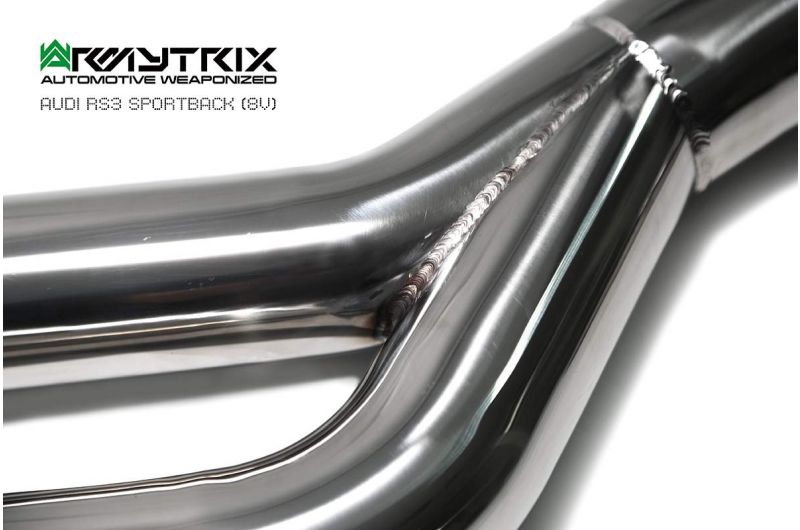 Armytrix Stainless Steel Valvetronic Cat Back Exhaust System Audi RS3 8V Sportback 15-20