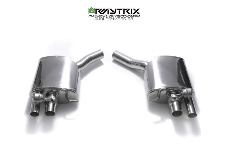 Armytrix Stainless Steel Valvetronic Cat Back Exhaust System (OE Valve Control) Audi RS5 F5 Coupe AWD 17-19