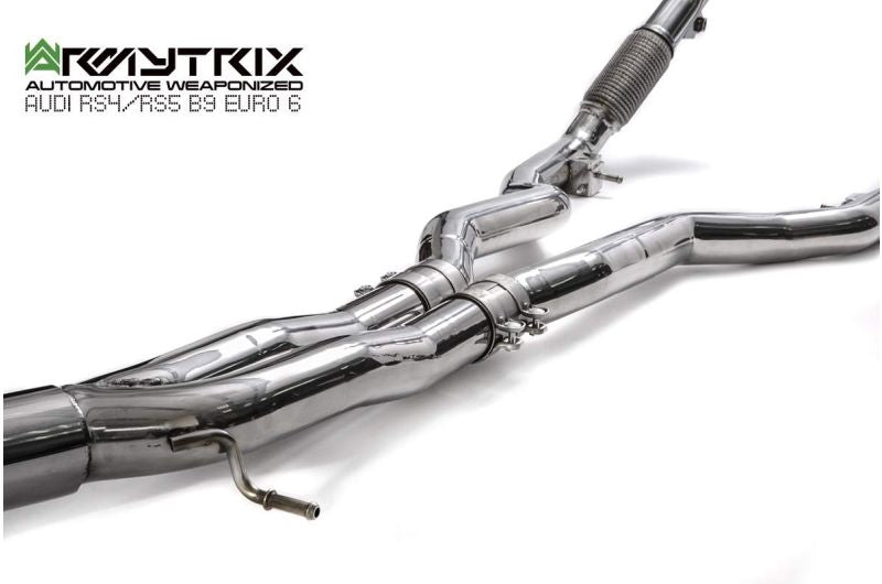 Armytrix Stainless Steel Valvetronic Cat Back Exhaust System (OE Valve Control) Audi RS4/RS5 B9 Sportback/Wagon AWD 19+