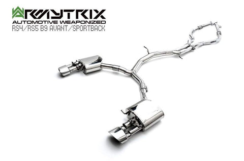 Armytrix Stainless Steel Valvetronic Cat Back Exhaust System (OE Valve Control) Audi RS4/RS5 B9 Sportback/Wagon AWD 19+